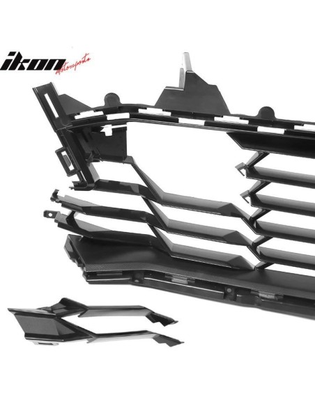 Rejilla inferior del parachoques delantero negra (CAMARO 19-23 SS/RS/LT/LS)
