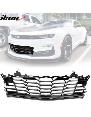 Rejilla inferior del parachoques delantero negra (CAMARO 19-23 SS/RS/LT/LS)