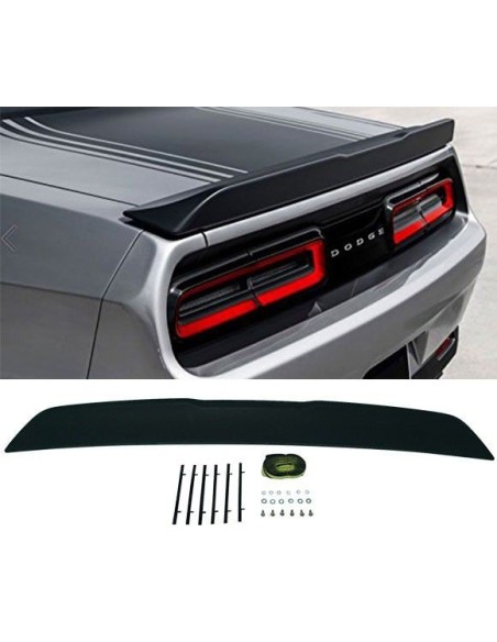 Alerón trasero - Estilo R/T Scat Pack - Negro mate (CHALLENGER 08-23)
