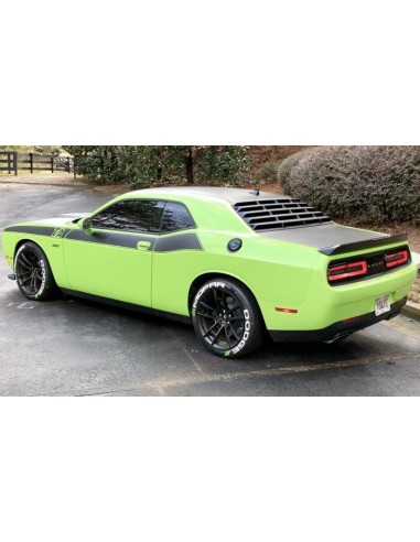 Rejillas de ventilación traseras - Negro mate (CHALLENGER 08-23)