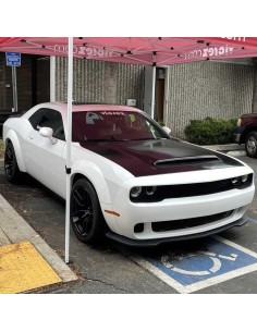 Capó de aluminio estilo DEMON - Sin pintar (CHALLENGER 08-23 todos) 2