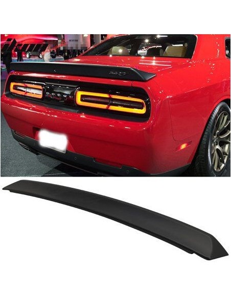 Alerón trasero - Negro mate - Estilo SRT (CHALLENGER 08-23)
