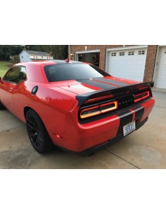 Alerón trasero Hellcat Redeye negro mate (CHALLENGER 08-23)