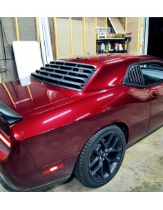 Persianas de ventana de cuarto de galón - Negro mate - SpeedForm (CHALLENGER 08-23) 2