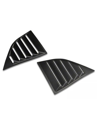 Persianas de ventana de cuarto de galón - Negro mate - SpeedForm (CHALLENGER 08-23)