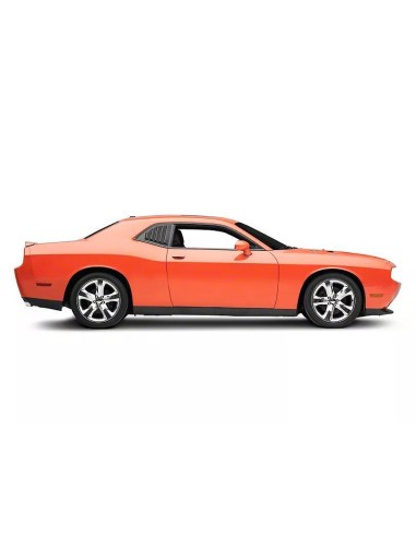 Persianas de ventana de cuarto de galón - Negro mate - SpeedForm (CHALLENGER 08-23)