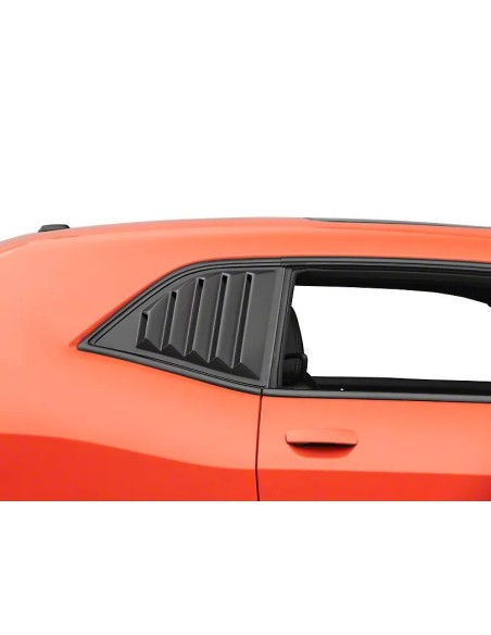 Persianas de ventana de cuarto de galón - Negro mate - SpeedForm (CHALLENGER 08-23)