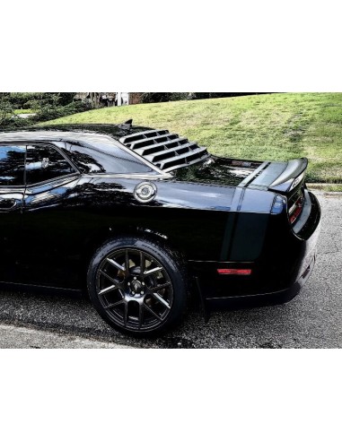 Rejillas de ventilación traseras - Negro mate (CHALLENGER 08-23)