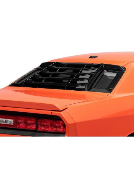 Rejillas de ventilación traseras - Negro brillante (CHALLENGER 08-23)