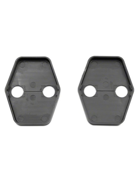 Juego de cubiertas para cerradero de puerta - Negro (CHALLENGER 08-23)