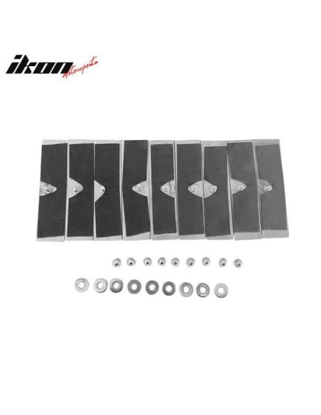 Persianas de ventana trasera estilo IK - Negro mate (CHALLENGER 08-23)