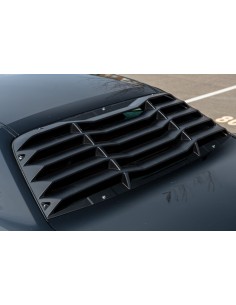 Persianas de ventana trasera estilo IK - Negro mate (CHALLENGER 08-23) 2