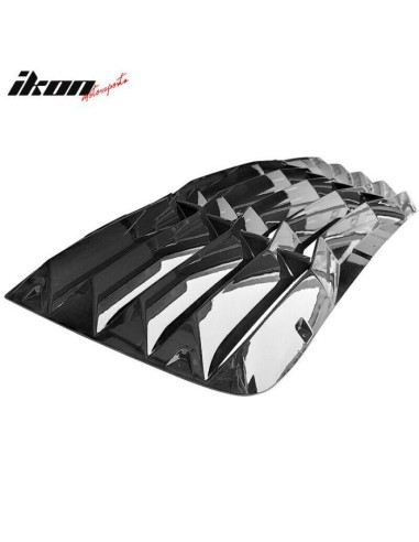 Rejillas de ventilación traseras estilo IK - Negro brillante (CHALLENGER 08-23)