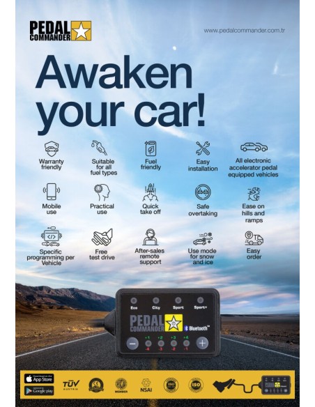 Controlador de respuesta del acelerador - Pedal Commander® (CHALLENGER 08-23)