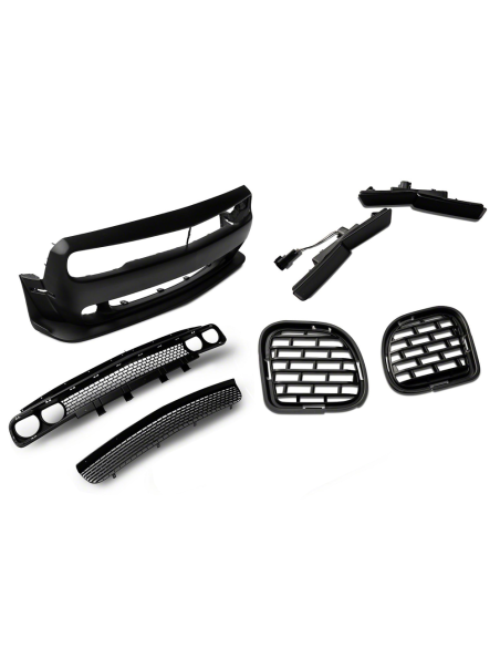 Kit de parachoques delantero y carrocería ancha - estilo Demon (CHALLENGER 15-23)