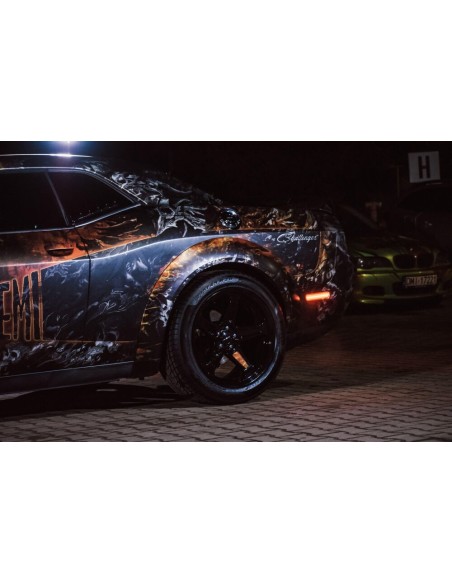 Kit de parachoques delantero y carrocería ancha - estilo Demon (CHALLENGER 15-23)