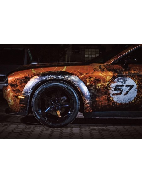 Kit de parachoques delantero y carrocería ancha - estilo Demon (CHALLENGER 15-23)