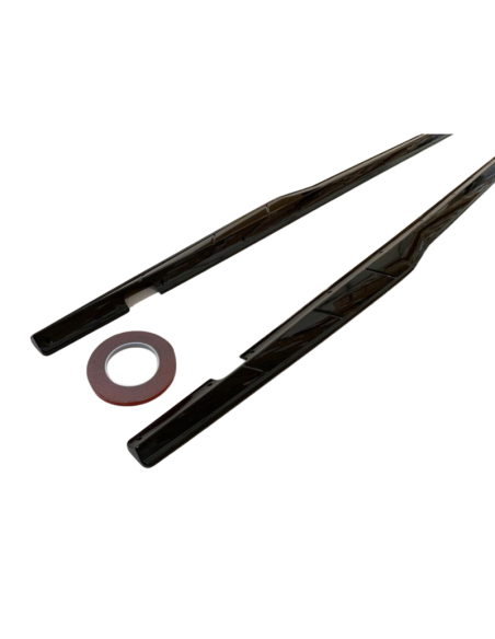 Faldones laterales V3 - Negro brillante (CHALLENGER 15-23)