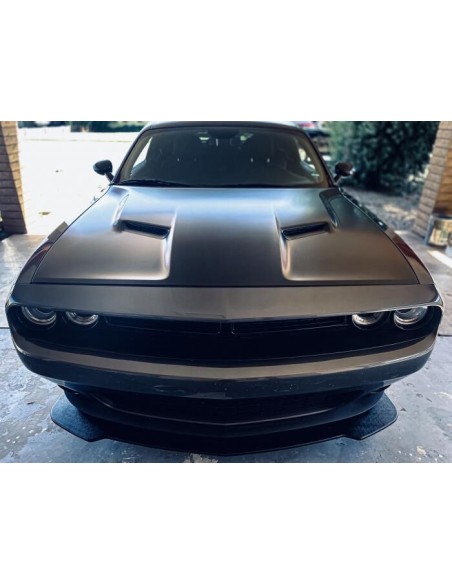 Alerón de barbilla/borde del parachoques delantero - Estilo Hellcat (CHALLENGER 15-23 SXT)