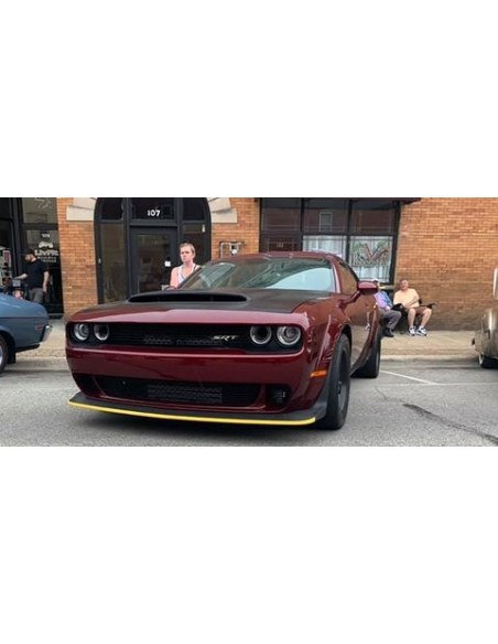 Protector divisor del labio del parachoques delantero (CHALLENGER Demon 15-23)