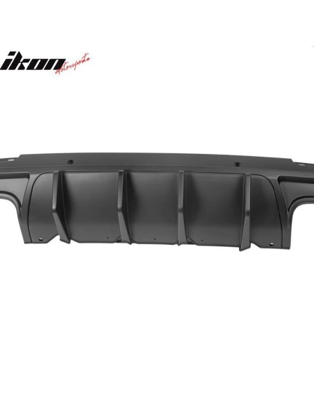 V2 IKON Rear Bumper Lower Diffuser - Matte Black (CHALLENGER 15-23)