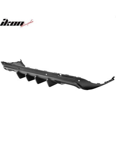 V2 IKON Rear Bumper Lower Diffuser - Matte Black (CHALLENGER 15-23)