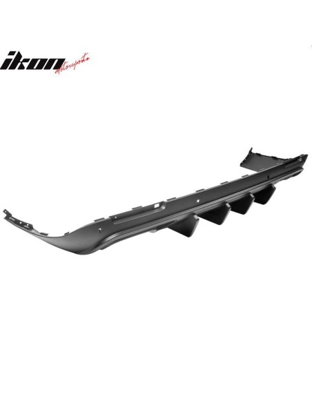 V2 IKON Rear Bumper Lower Diffuser - Matte Black (CHALLENGER 15-23)