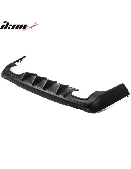 V2 IKON Rear Bumper Lower Diffuser - Matte Black (CHALLENGER 15-23)