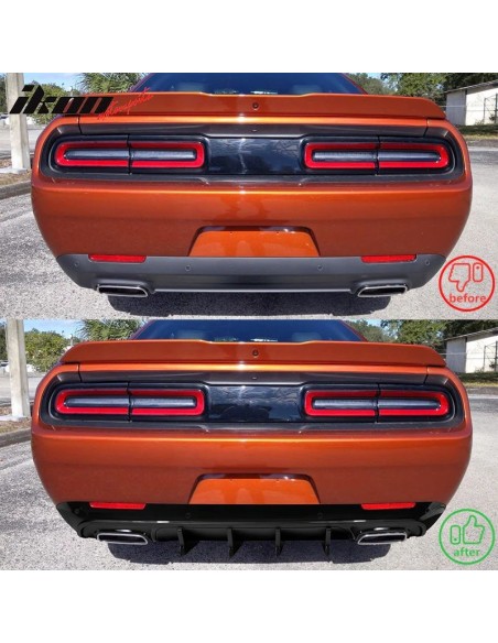 V4 IKON Rear Bumper Lower Diffuser (CHALLENGER 15-23)