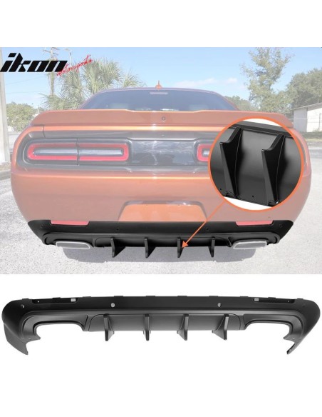 V4 IKON Rear Bumper Lower Diffuser (CHALLENGER 15-23)