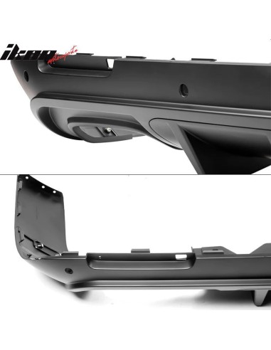 V3 IKON Rear Bumper Lower Diffuser - Matte Black (CHALLENGER 15-23)