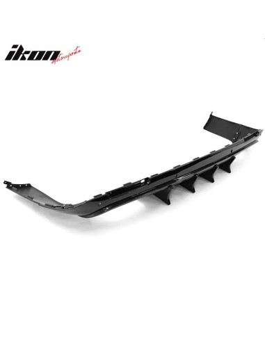 V3 IKON Rear Bumper Lower Diffuser - Matte Black (CHALLENGER 15-23)