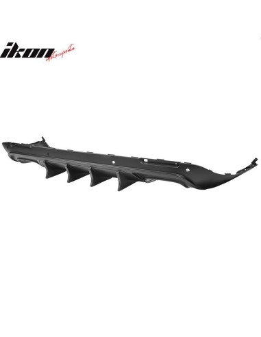 V3 IKON Rear Bumper Lower Diffuser - Matte Black (CHALLENGER 15-23)