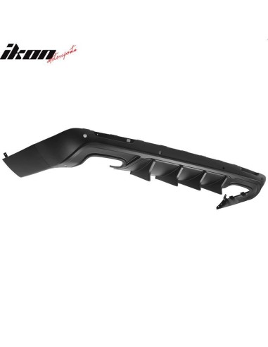 V3 IKON Rear Bumper Lower Diffuser - Matte Black (CHALLENGER 15-23)