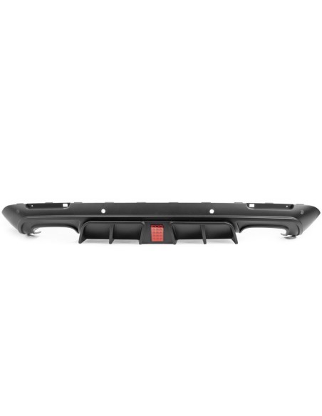 Rear Bumper Lower Diffuser With LED Light (CHALLENGER 15-23)