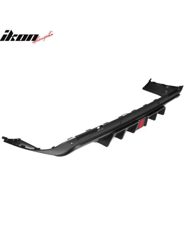 Rear Bumper Lower Diffuser With LED Light (CHALLENGER 15-23)