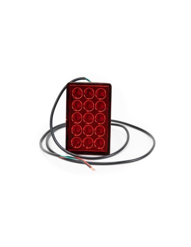 Rear Bumper Lower Diffuser With LED Light (CHALLENGER 15-23)