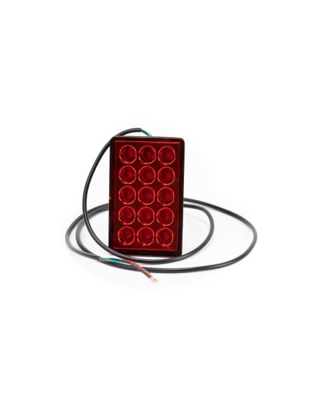 Rear Bumper Lower Diffuser With LED Light (CHALLENGER 15-23)