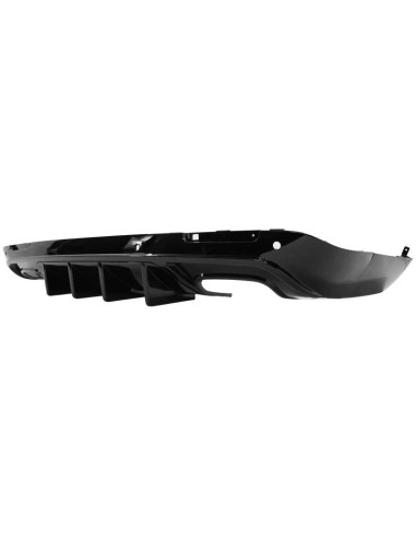V1 IKON Rear Bumper Lower Diffuser - Gloss Black (CHALLENGER 15-23)
