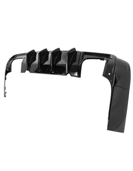 V2 IKON Rear Bumper Lower Diffuser - Gloss Black (CHALLENGER 15-23)