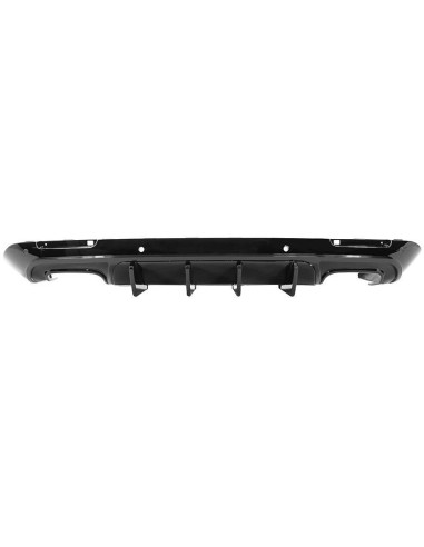 V2 IKON Rear Bumper Lower Diffuser - Gloss Black (CHALLENGER 15-23)