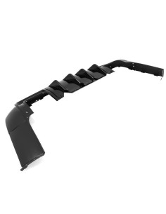 Difusor inferior del parachoques trasero V3 IKON - Negro brillante (CHALLENGER 15-23)