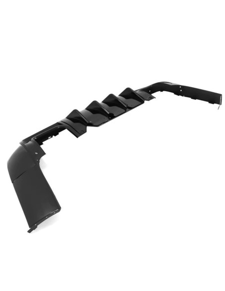 Difusor inferior del parachoques trasero V3 IKON - Negro brillante (CHALLENGER 15-23)