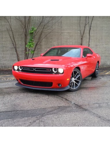 Borde de parachoques delantero estilo OE RT + deflectores de aire delanteros (CHALLENGER 15-23 RT, SXT)