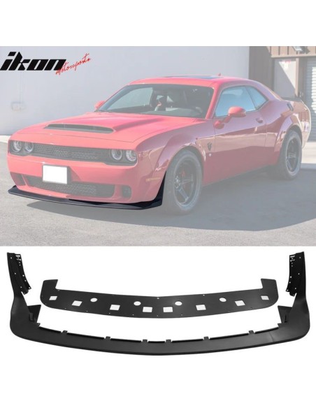 Borde de parachoques delantero de carrocería ancha y placa espaciadora - Estilo OE (CHALLENGER 15-23 WIDEBODY)