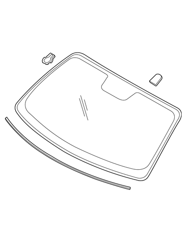 FORD MUSTANG 99-04 PARABRISAS DELANTERO CABRIO