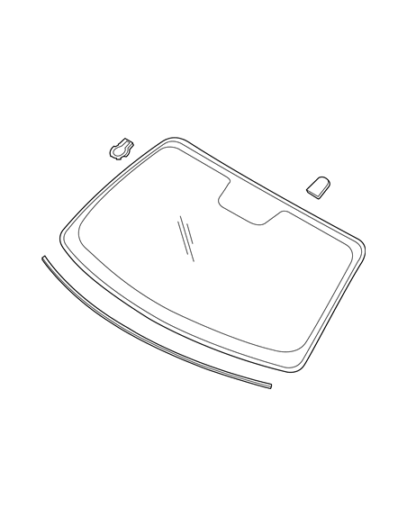 FORD MUSTANG 99-04 PARABRISAS DELANTERO CABRIO