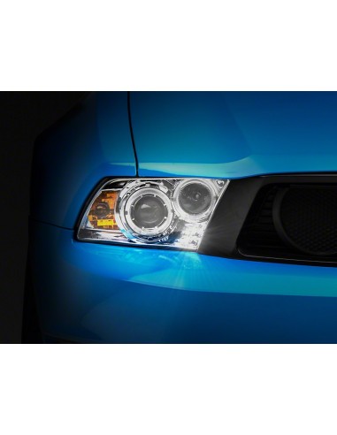 Chrome proyector dual de Halo Faros - LED (10-12 GT, V6)