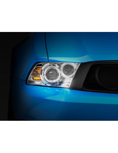 Chrome proyector dual de Halo Faros - LED (10-12 GT, V6)