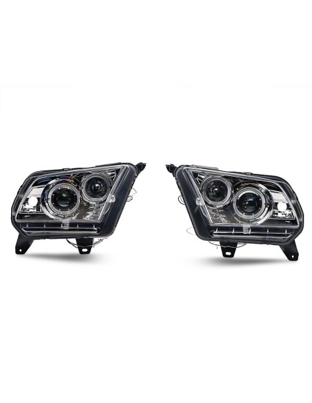 Chrome proyector dual de Halo Faros - LED (10-12 GT, V6)